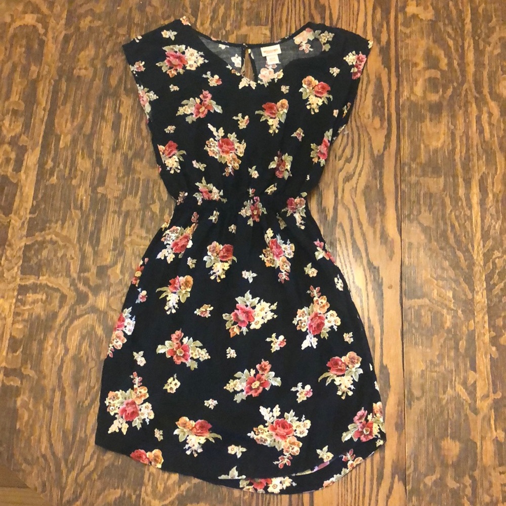 Target floral black dress